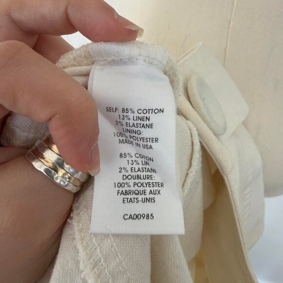 VINTAGE NANETTE LEPORE BUTTONED MIDI SKIRT - Picture 5 of 8